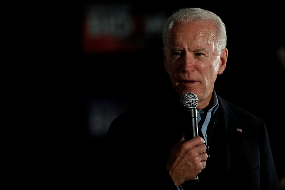 In new gaffe, White House hopeful Biden says running for 'Senate'