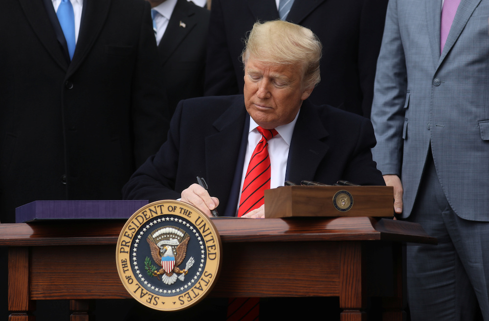 Trump says he has received no election ‘help’ from another country