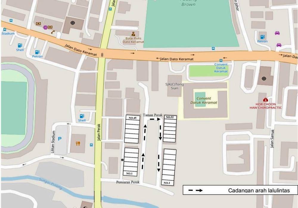 One-way system to ease school rush traffic