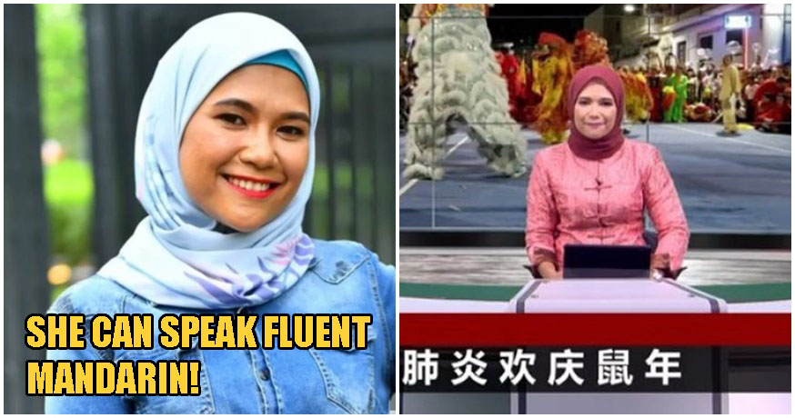 This Woman Is TV2’s First Ever Malay Anchor Working On Its Mandarin News Programme!