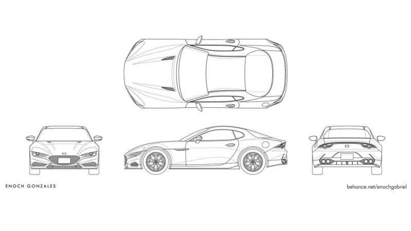 2022 Mazda RX-7 rendering looks too good to be true