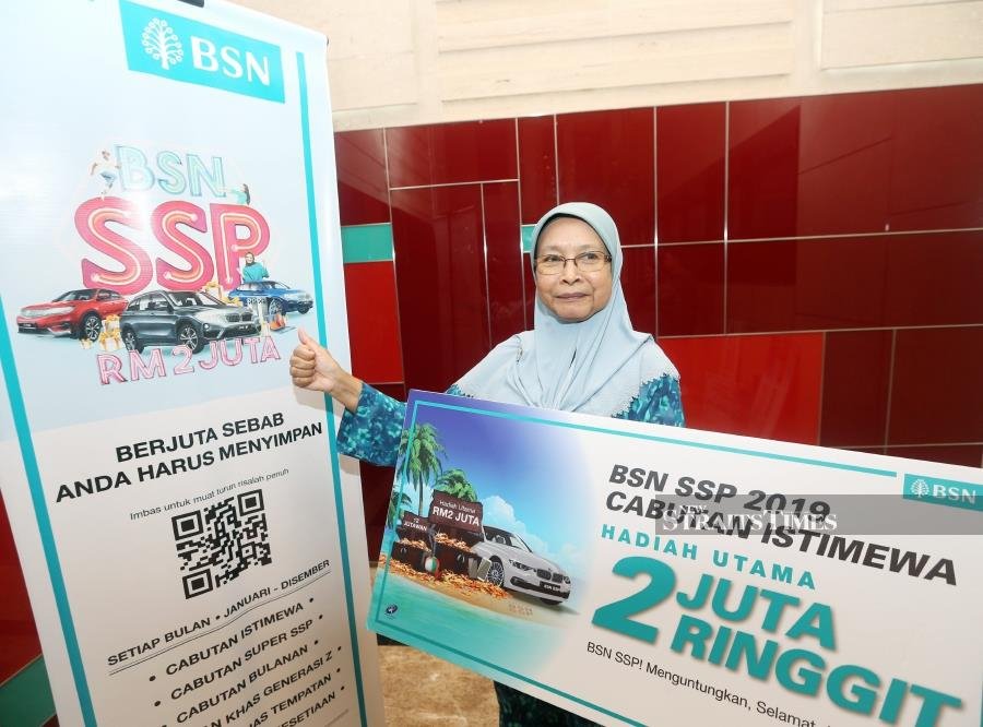 Pensioner walks away with RM2mil from BSN SSP lucky draw