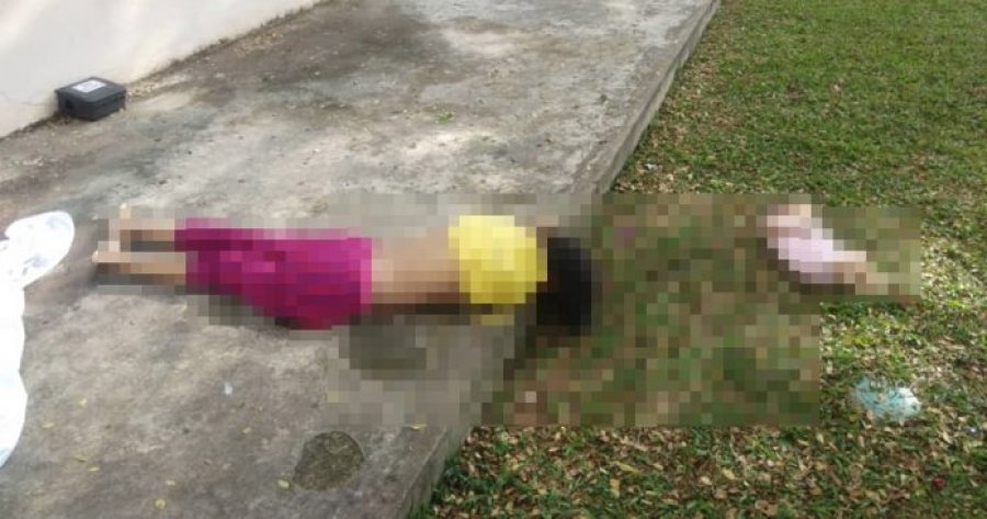 要求去洗手间　年轻母亲抱女婴跳楼亡