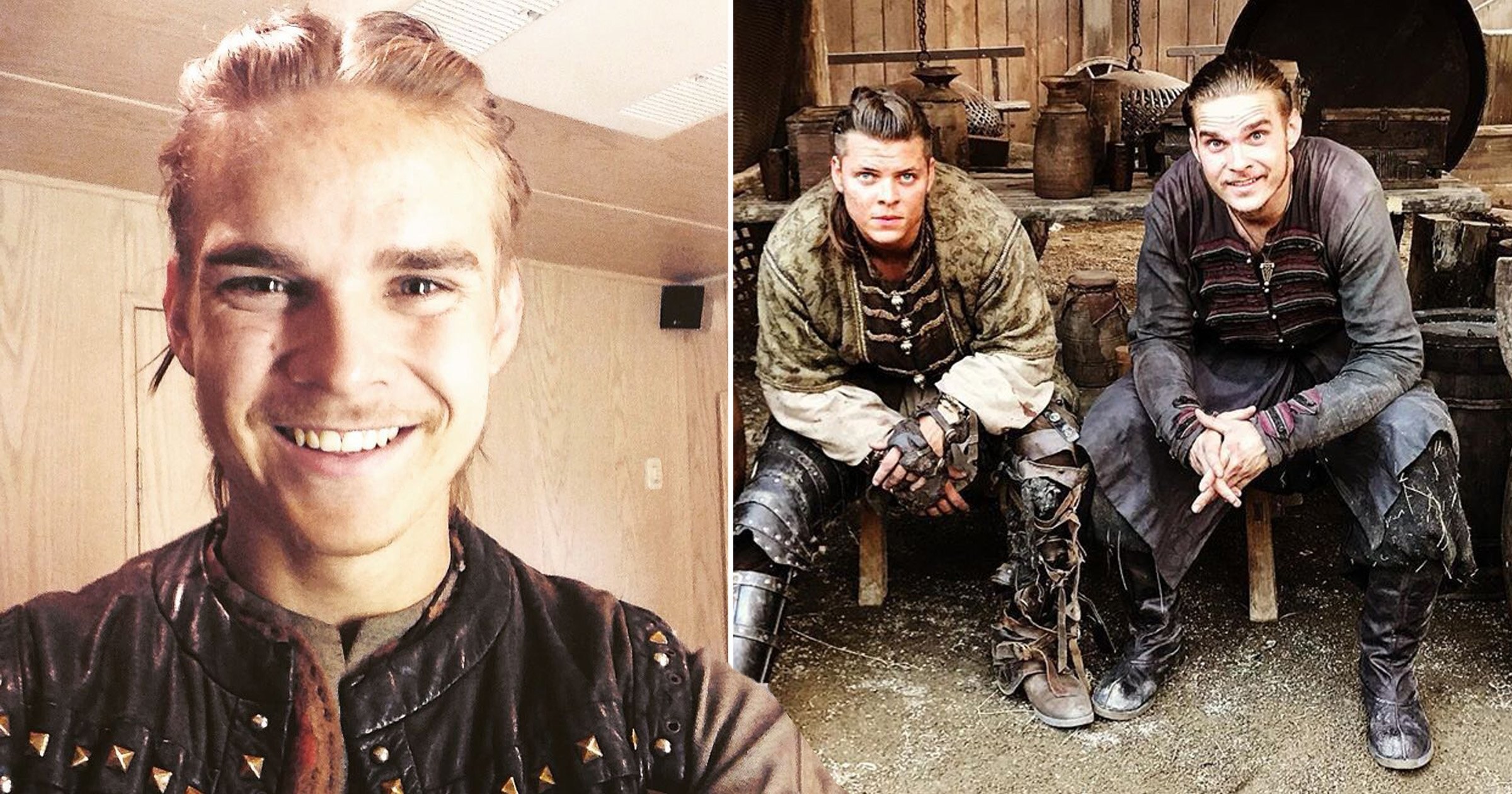 Vikings’ Marco Ilsø celebrates Ivar The Boneless and Hvitserk reunion with BTS pic: ‘The boys are back in town’