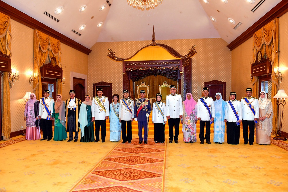 Agong confers Federal Territory awards on 188 people