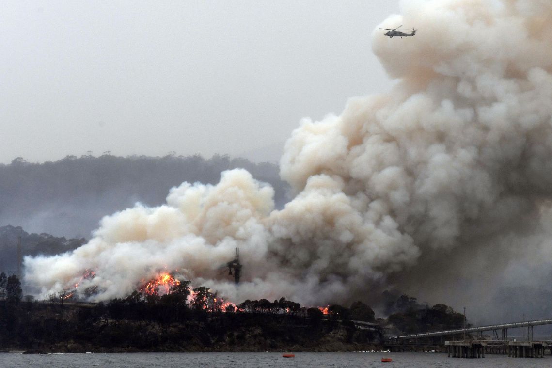 Australia's capital braces as hot, windy conditions fuel nearby fires