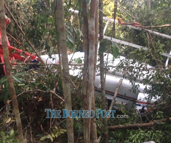 Marudi police chief says only two onboard ill-fated heli, both survived