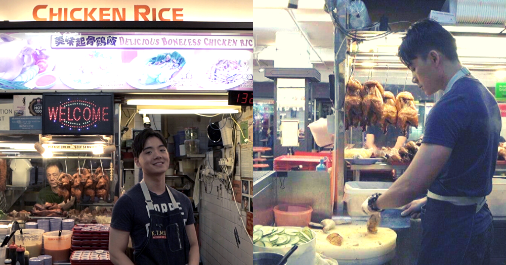 Chicken rice hawker in Katong, 26, also juggles being a TikTok influencer & passion for theatre