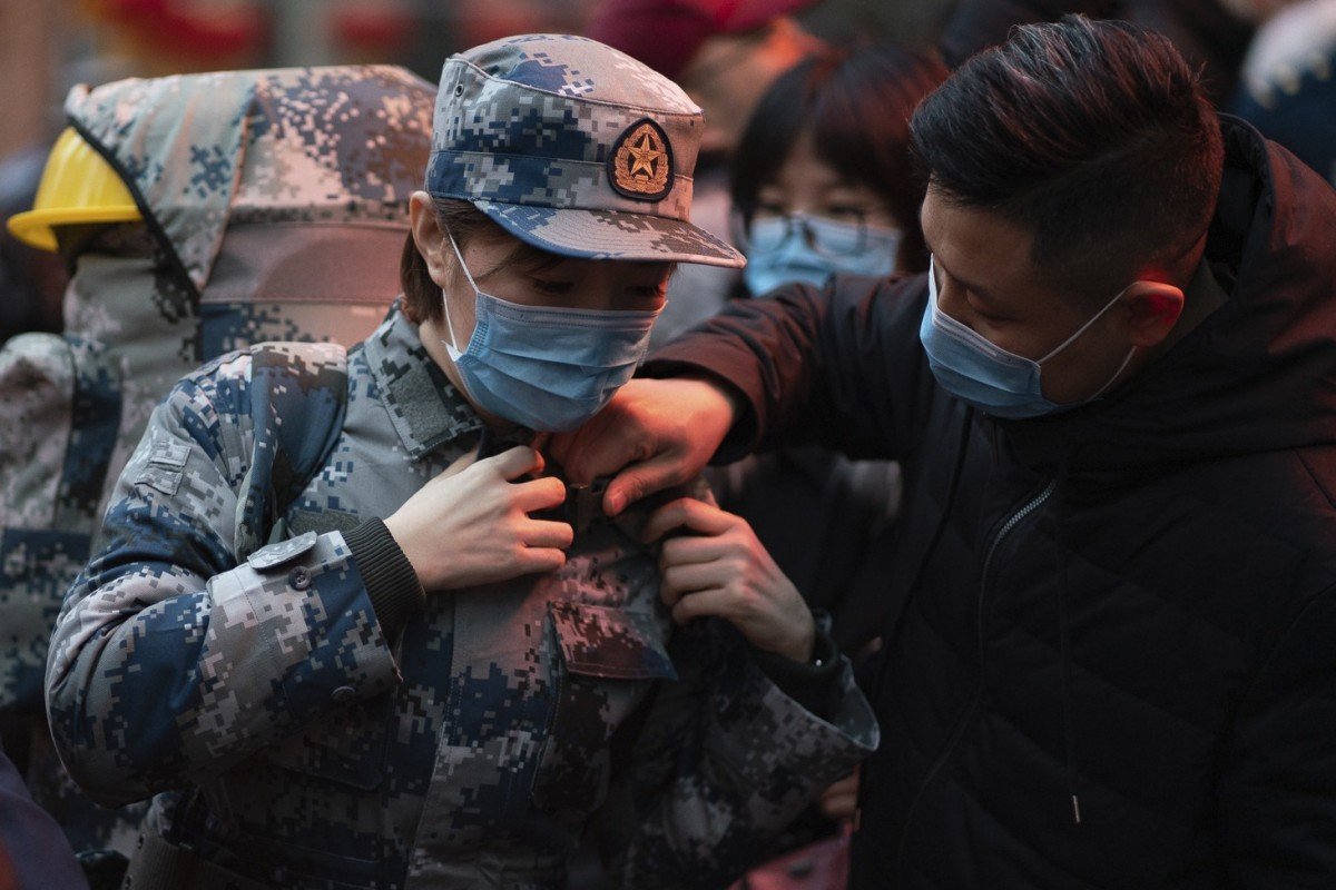 Coronavirus hospital set to open in Wuhan with 1,400 military medical staff