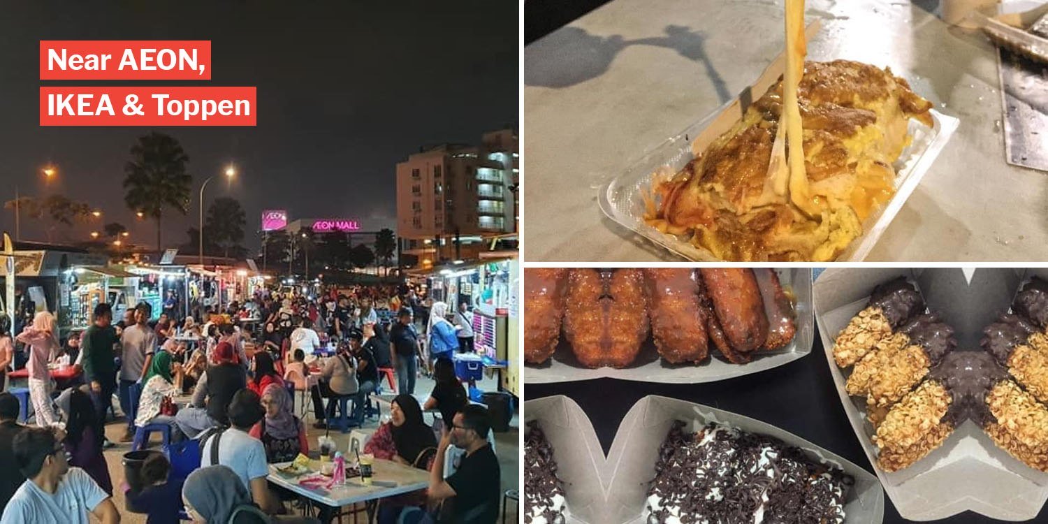 JB food truck park has up to 20 stalls selling M’sian street food till 12am every night