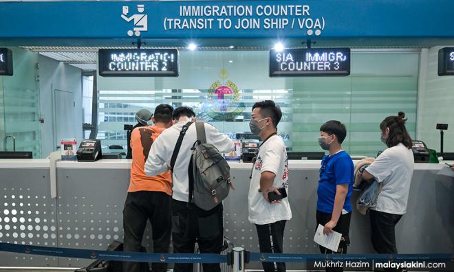 过去8天，大马禁止147中国人入境