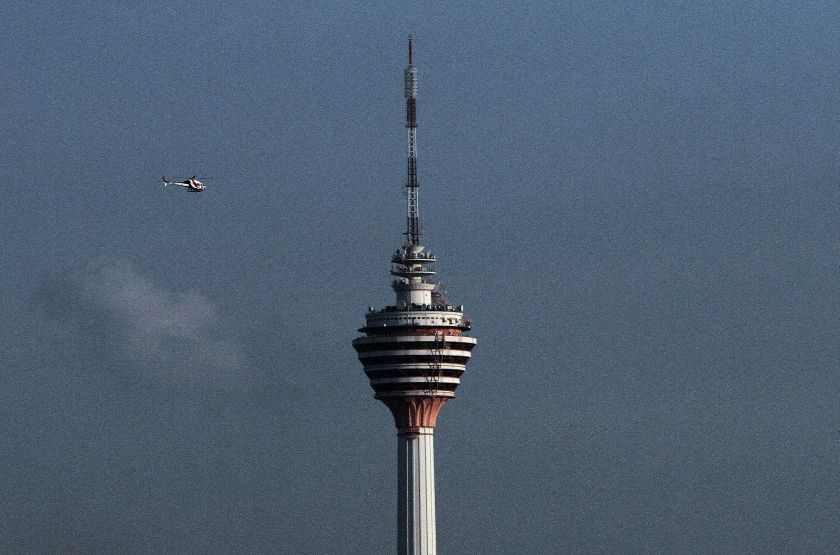 KL Tower goes orange and blue tonight for World Cancer Day