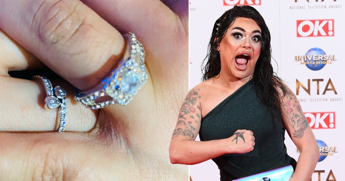 RuPaul Drag Race UK star Baga Chipz hints at engagement just days after vowing to ‘stay single forever’