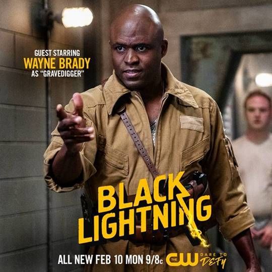 Black Lightning: Wayne Brady Appears in New Gravedigger Character Poster