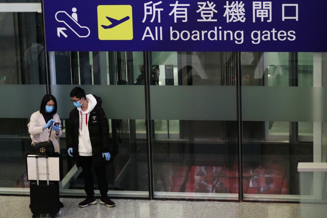 Coronavirus: Taiwan says infected couple likely picked up infection on Hong Kong flight to Italy