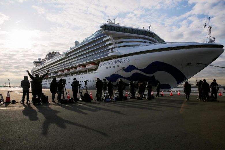 Another 41 on cruise liner off Japan test positive for coronavirus