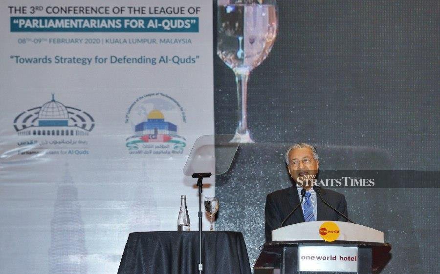 Dr Mahathir to Trump: Resign
