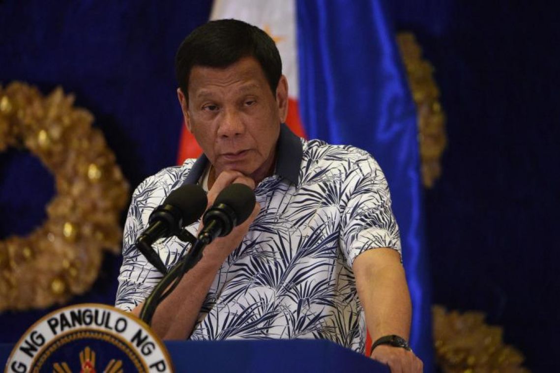Philippine President Duterte seeks military pact exit, report says, as US touts 'strong' ties