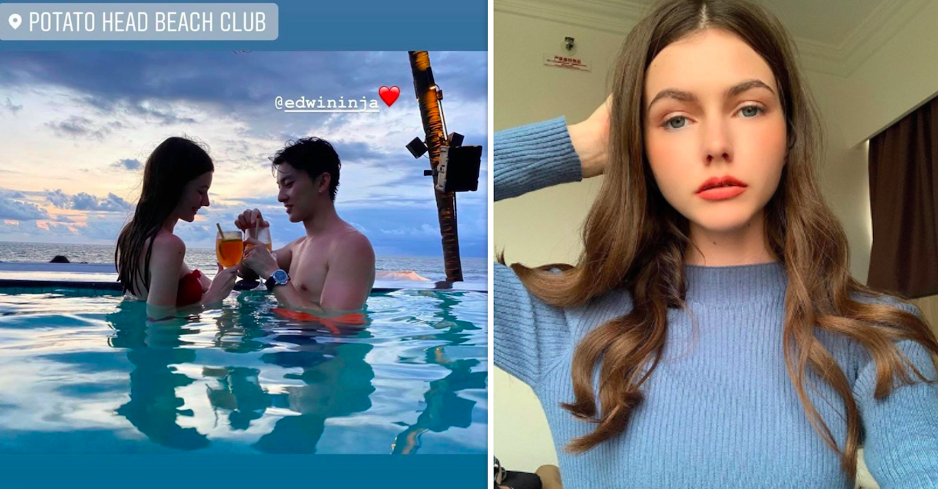 S’pore actor Edwin Goh goes public with Ukrainian model girlfriend