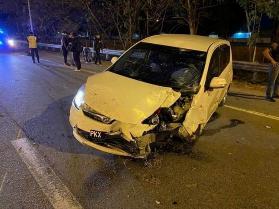 Penang drunk driver crashes car into motorcycle, killing man, injuring woman