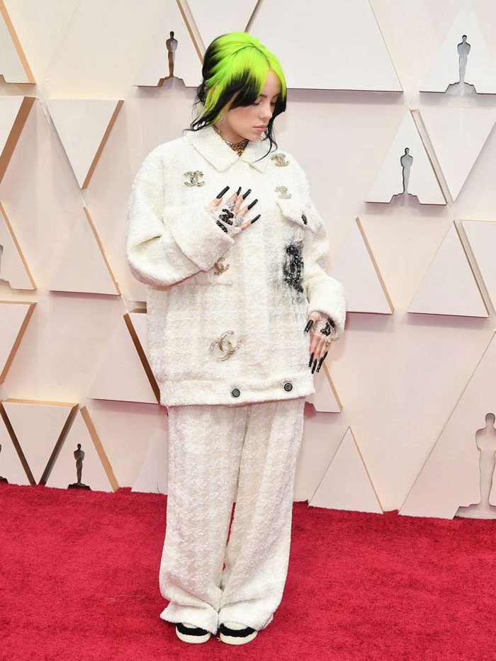 Billie Eilish Redefines Red-Carpet Dressing In A Baggy Chanel Suit | Nestia