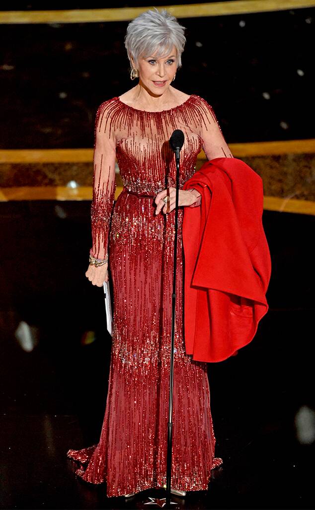Jane Fonda's 2020 Oscars Look Proves a Damn Good Dress Shouldn't Be Worn Once