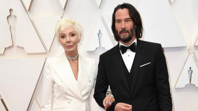 Keanu Reeves Brought His Mother as a Date to the Oscars & We’re Swooning