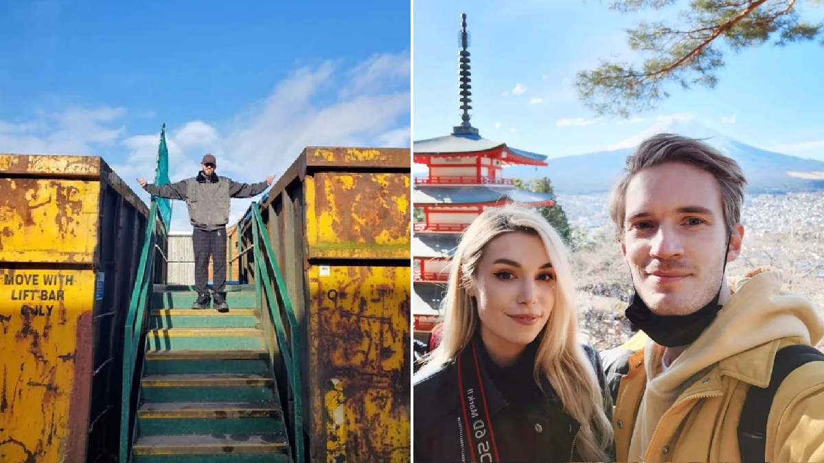 PewDiePie reunites with Marzia Kjellberg after 3 weeks apart and our hearts are full