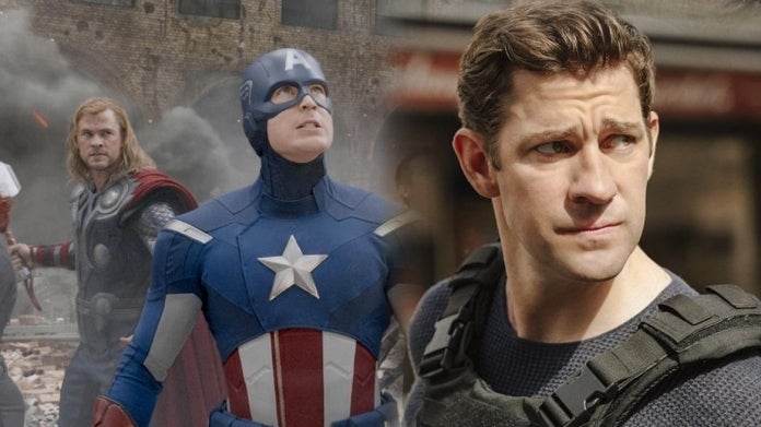 John Krasinski Still Jokes With Chris Evans About Stealing the Captain America Role