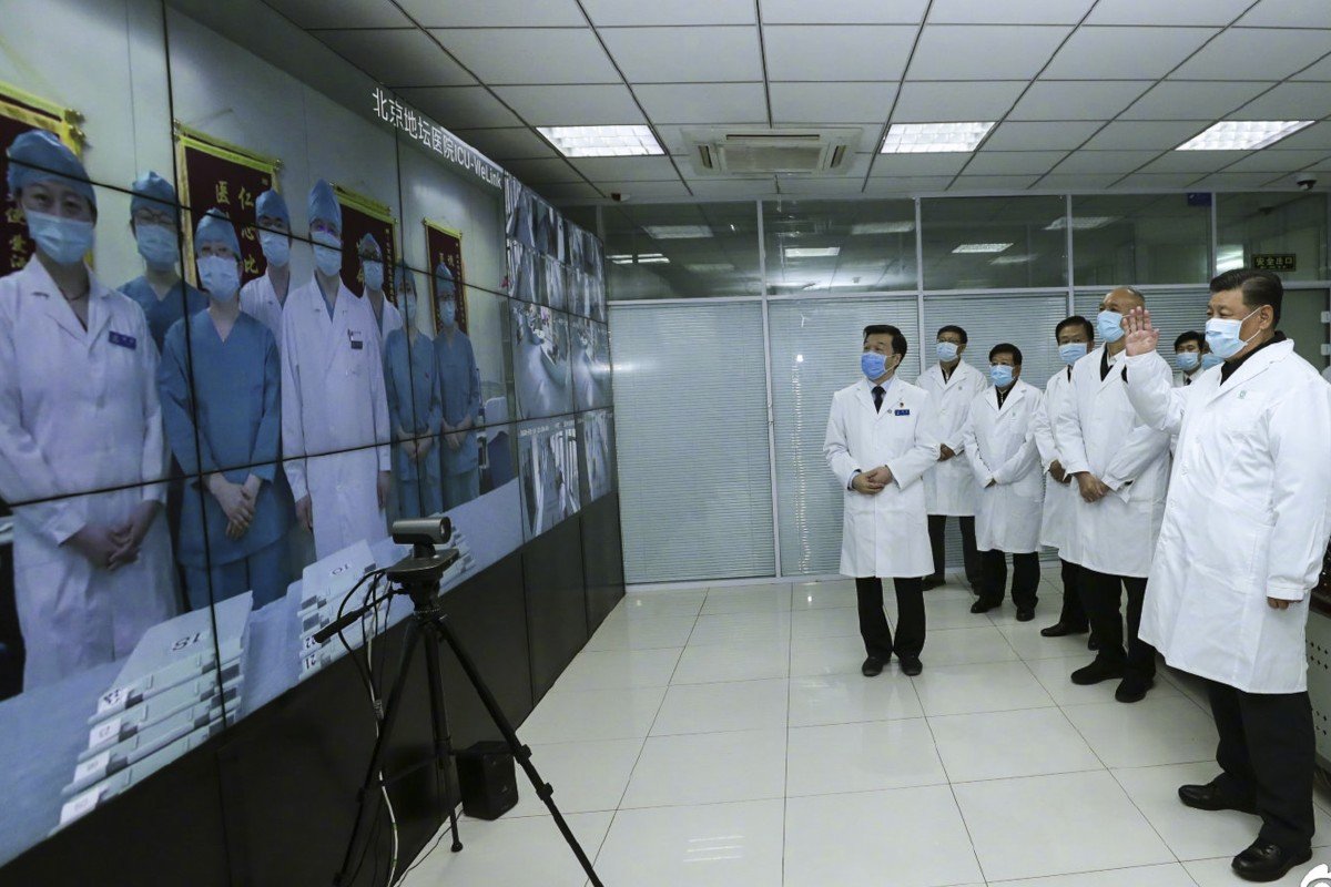Back in the public eye, masked Xi Jinping warns of ‘grim’ fight with coronavirus