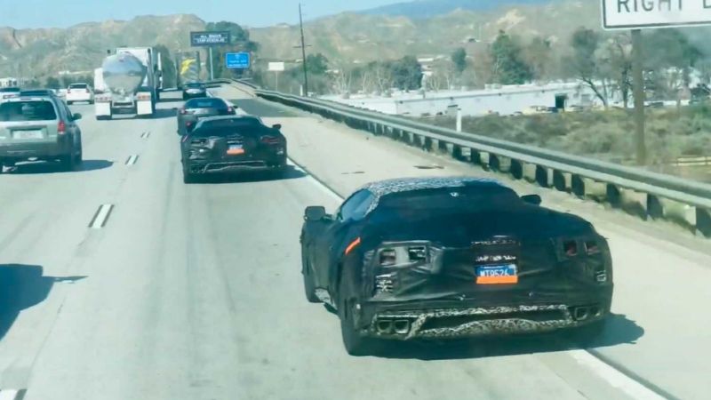 Chevy Corvette Z06 spied looking wide and aggressive