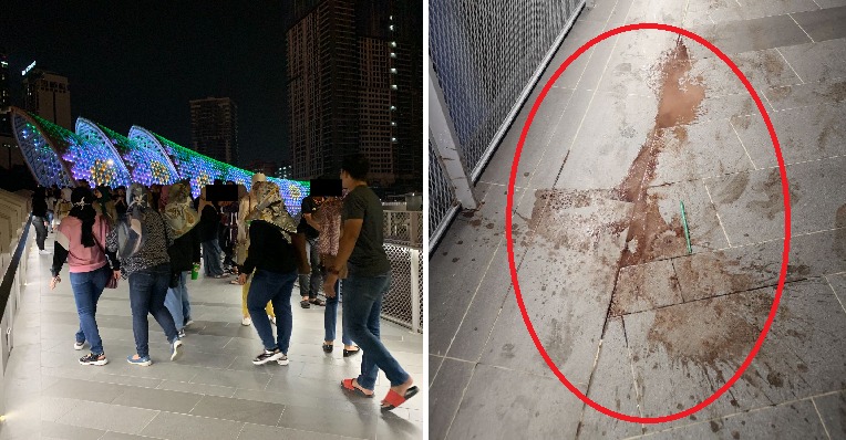 The Saloma Link Just Opened But It Has Already Been Dirtied By Inconsiderate People
