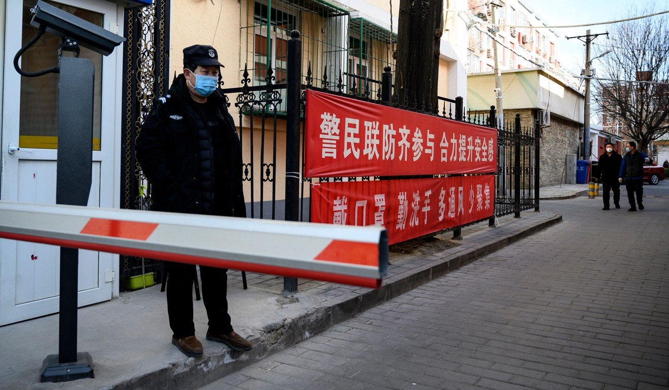 Chinese authorities say coronavirus control at heart of clampdown on 10 broad categories of crime