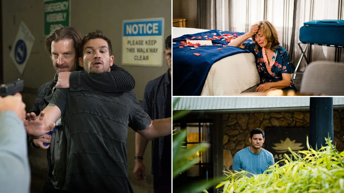 Ned gun danger, Finn and Elly kiss, Hendrix shocked by death: 6 big Neighbours spoilers