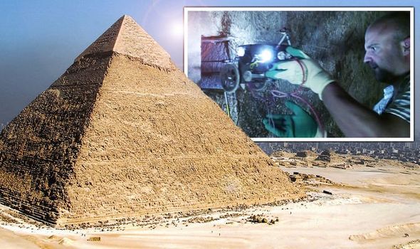 Egypt: Great Pyramid exposed after tiny robot explores mystery shaft in Queen's Chamber