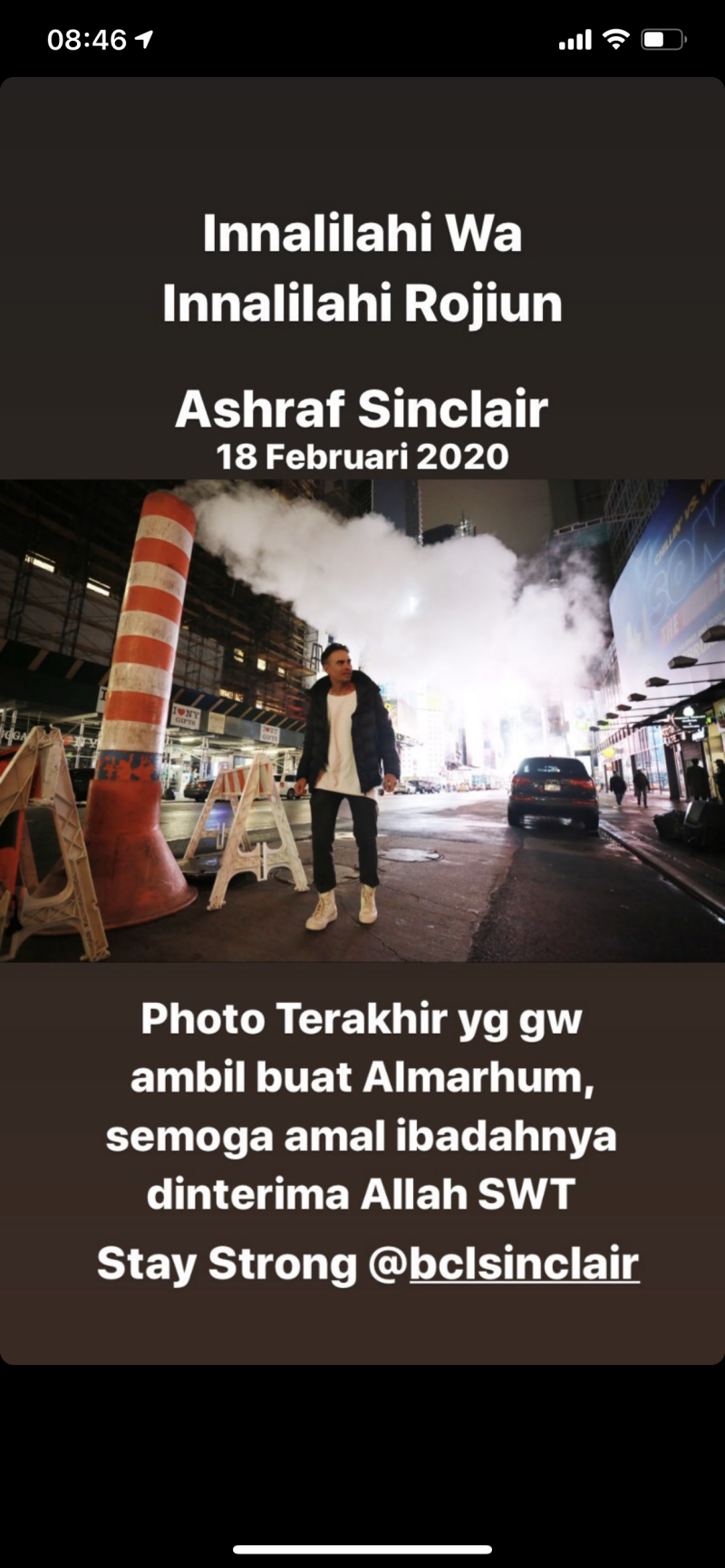 Malaysian actor Ashraf Sinclair dies at 40