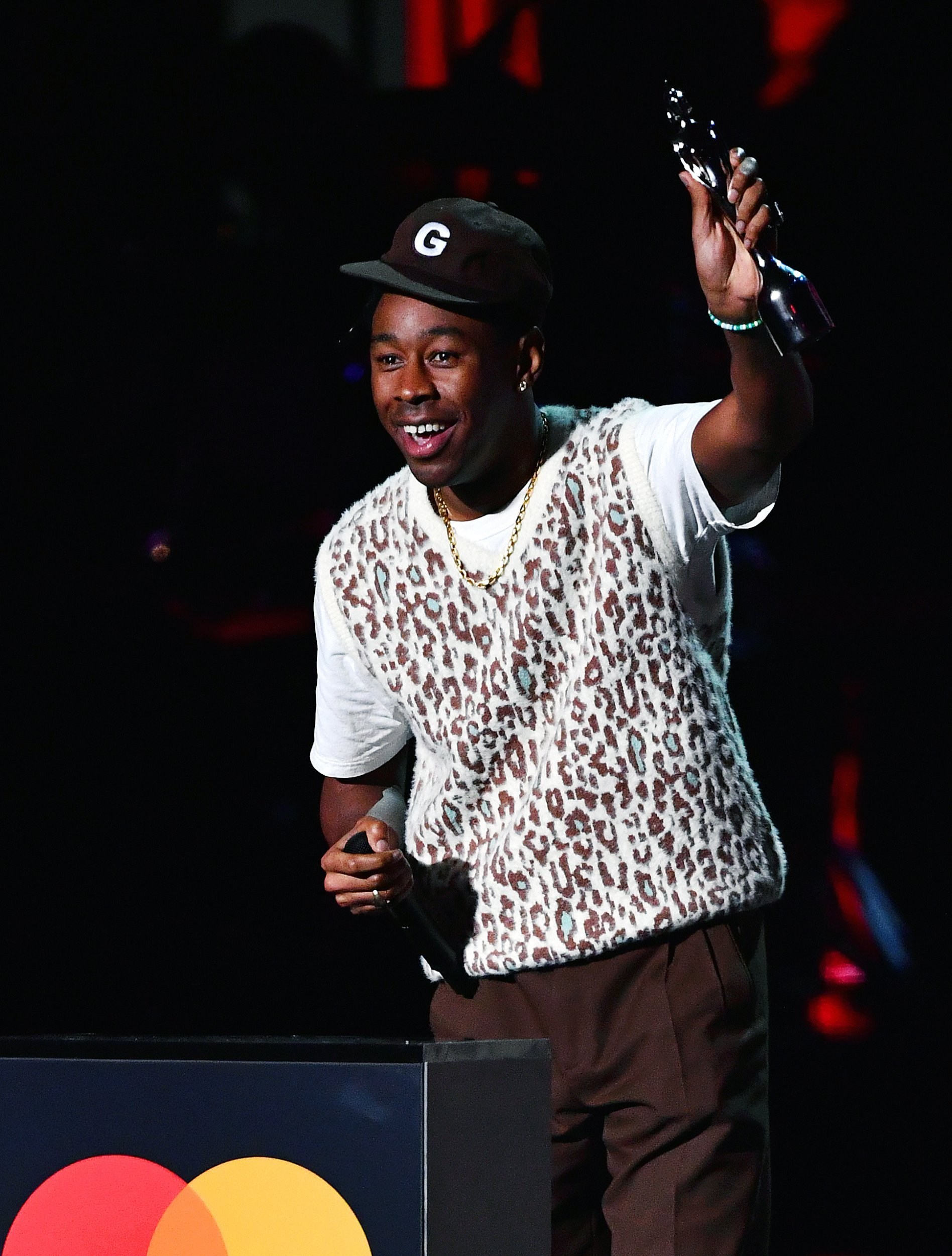 Brit Awards 2020: Tyler, The Creator slams Theresa May for banning him from the UK in acceptance speech