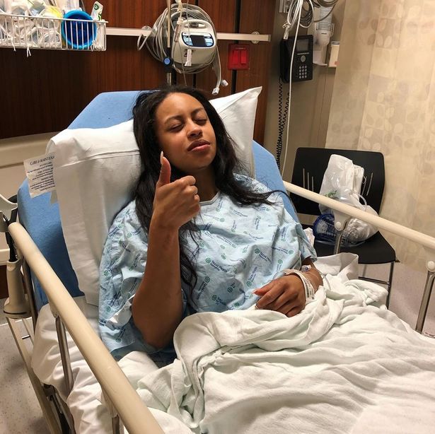 Stripper has jaw wired shut after horrific falling face-first 15t from pole