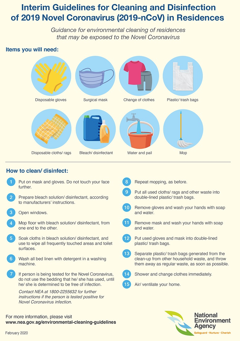 household cleaning products list