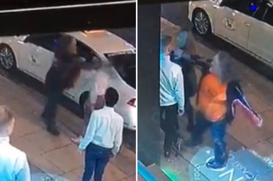 Thug batters gay couple and leaves mum bloodied in 'unprovoked' attack