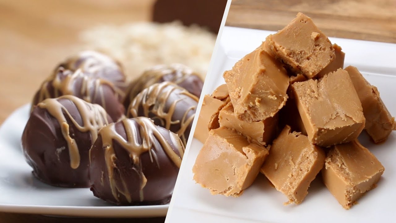 5 Quick & Easy Peanut Butter Treats • Tasty