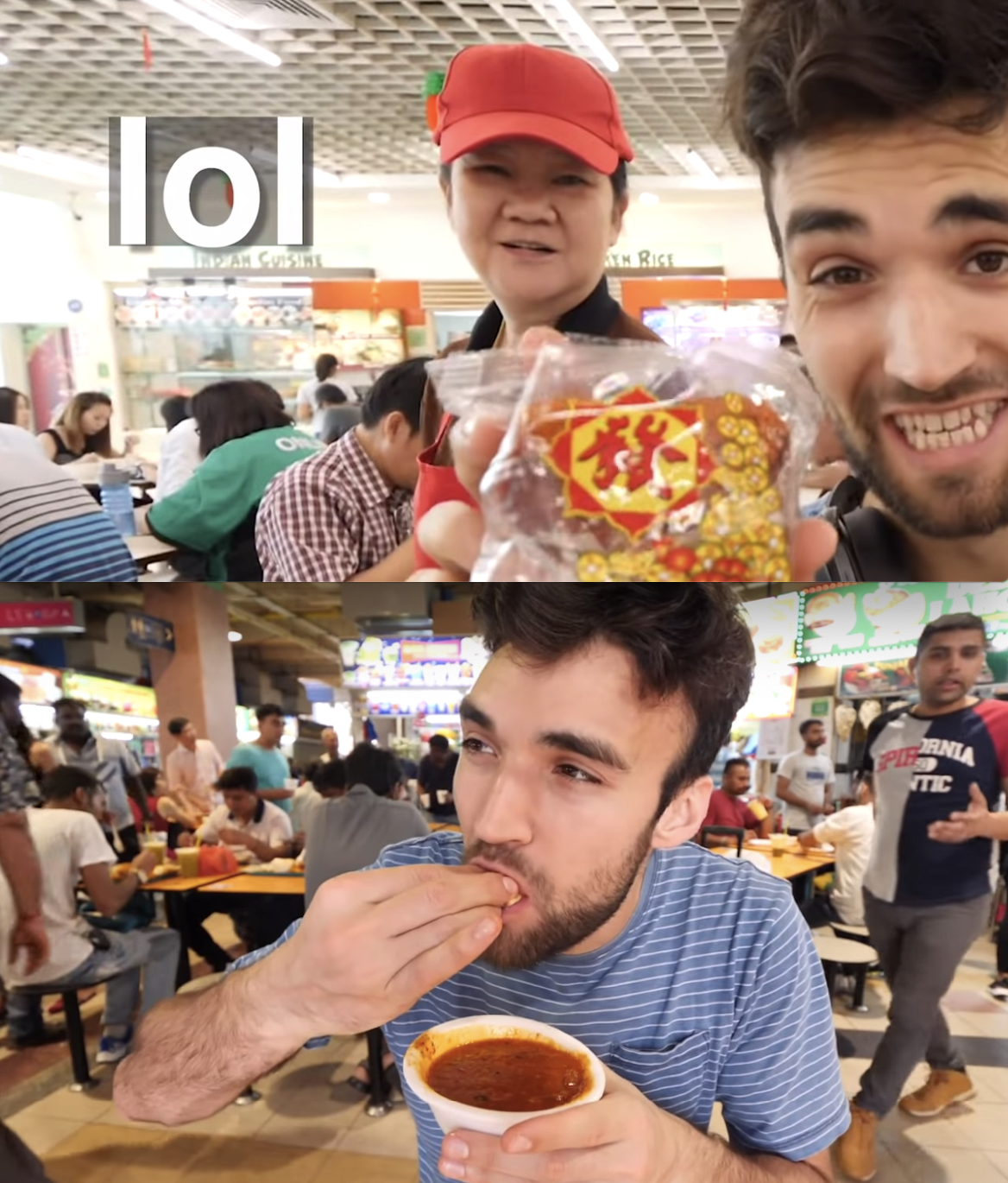 American YouTuber looking for S$1 meals in S’pore eats cake used in offerings