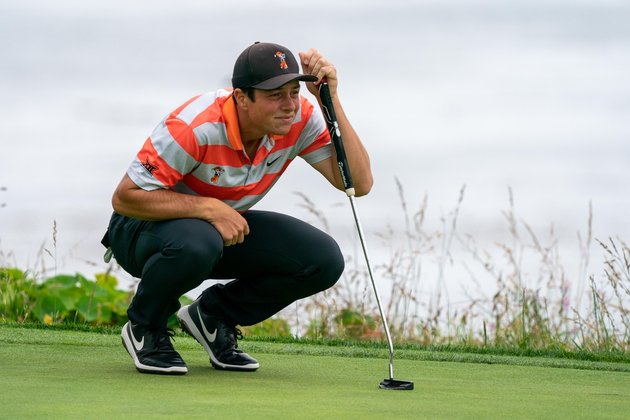 Hovland fires 64 to take 3rd-round lead in Puerto Rico