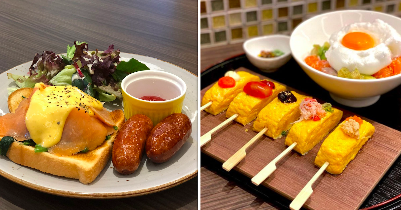 Japanese cafe specialising in egg dishes opens at Tampines Mall