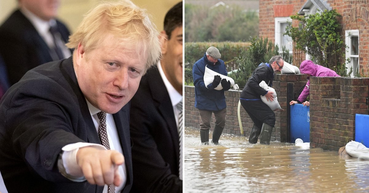 Boris Johnson has still not visited communities devastated by floods
