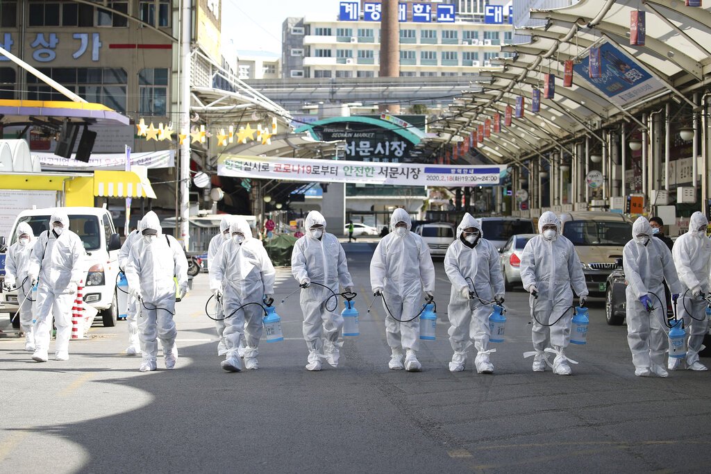 S. Korea becomes biggest virus centre outside China