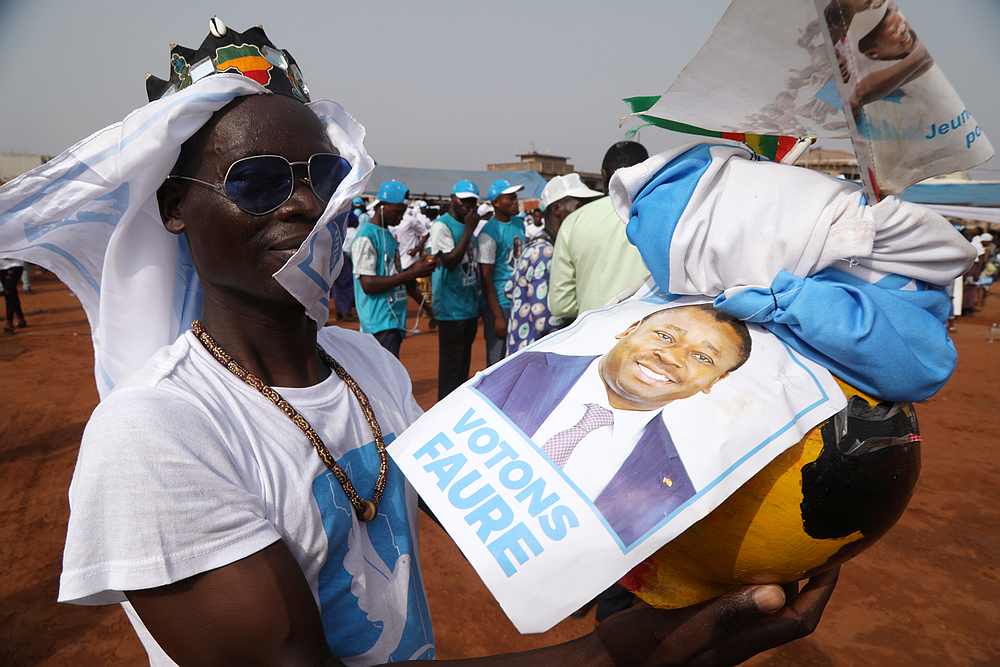 Togo President Gnassingbe wins re-election in landslide, preliminary results show