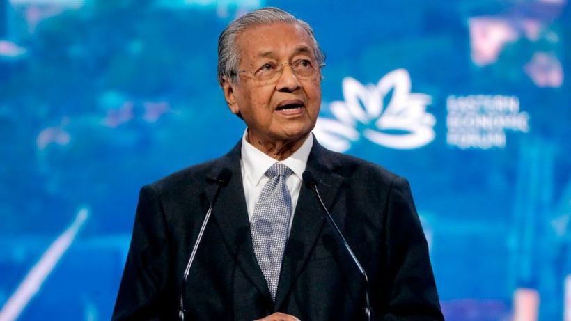 Malaysian prime minister Mahathir Mohamad resigns