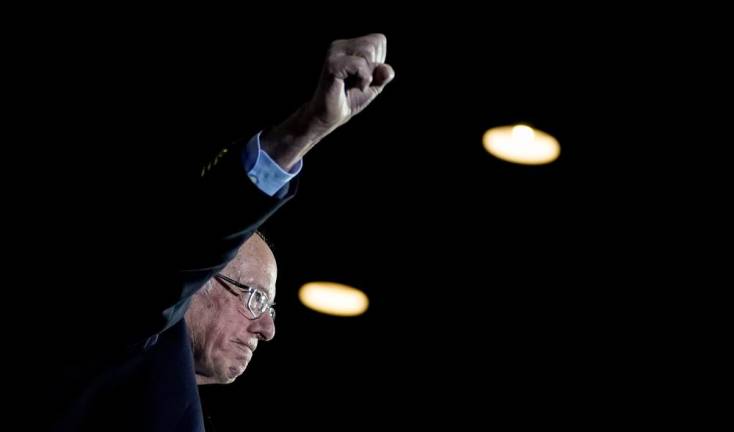Sanders wins big in Nevada, stretching lead in Democratic race