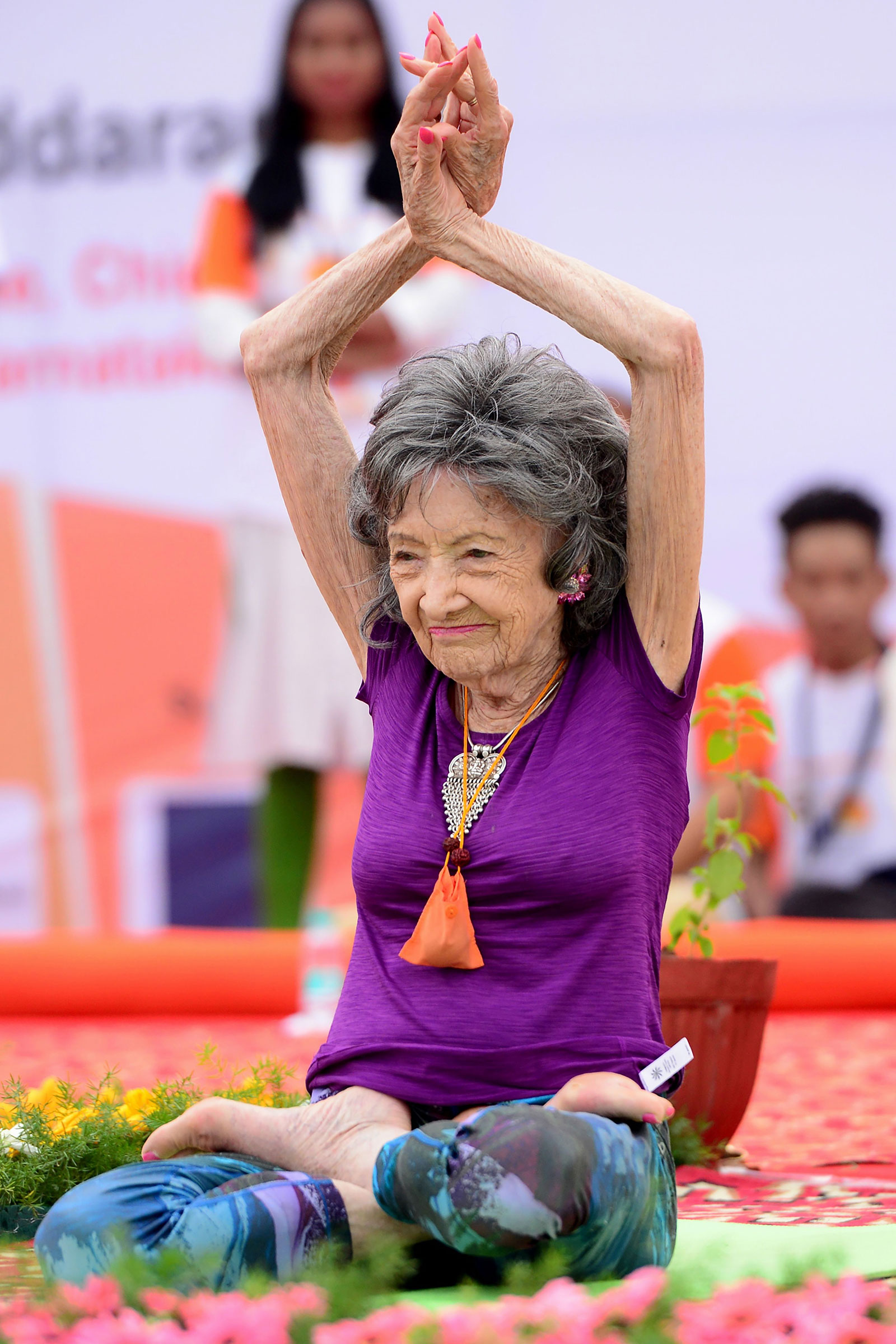 World's Oldest Yoga Teacher Dies at 101: 'She Is Now Dancing Her Way to the Next Planet'